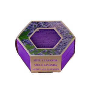 Jabón de miel y lavanda