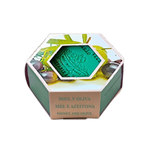 Jabón vegetal miel y aroma de flor de oliva